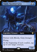 Timin, Youthful Geist (VOC-054) - Crimson Vow Commander: (Extended Art)