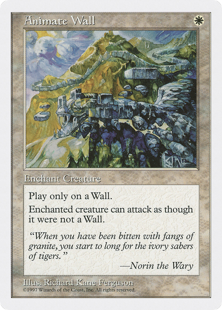 Animate Wall (5ED-005) - Fifth Edition