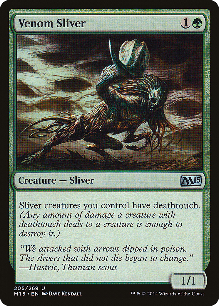 Venom Sliver (M15-205) - Magic 2015