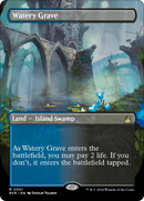 Watery Grave (RVR-301) - Ravnica Remastered (Borderless) Foil