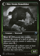Burly Breaker // Dire-Strain Demolisher (DBL-174) - Innistrad: Double Feature: (Double Faced Transform) Foil