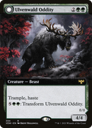 Ulvenwald Oddity // Ulvenwald Behemoth (VOW-394) - Innistrad: Crimson Vow: (Extended Art, Double Faced Transform)