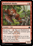 Rubblebelt Maaka (RVR-121) - Ravnica Remastered Foil