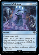 Saruman's Trickery (LTR-068) - The Lord of the Rings: Tales of Middle-earth Foil