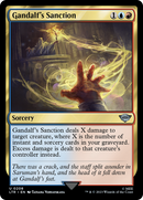 Gandalf's Sanction (LTR-208) - The Lord of the Rings: Tales of Middle-earth Foil