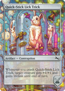 Quick-Stick Lick Trick (UST-199) - Unstable (Borderless) Foil