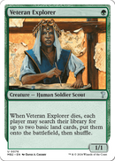 Veteran Explorer (White Border) (MB2-076) - Mystery Booster 2