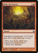 Rally the Forces (MBS-073) - Mirrodin Besieged Foil