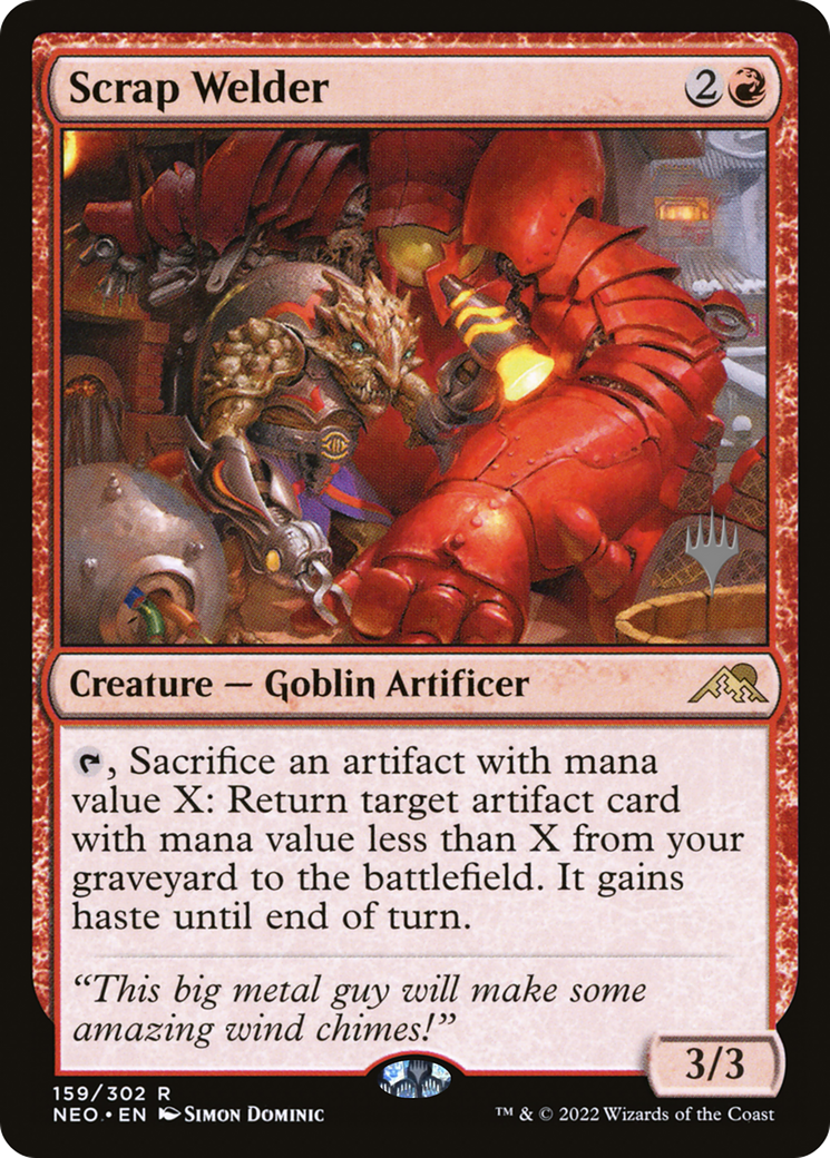 Scrap Welder (PPNEO-159) - Kamigawa: Neon Dynasty Promos