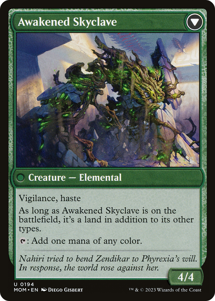 Invasion of Zendikar // Awakened Skyclave (MOM-194) - March of the Machine