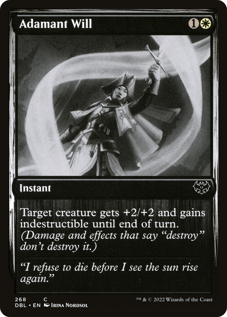 Adamant Will (DBL-268) - Innistrad: Double Feature