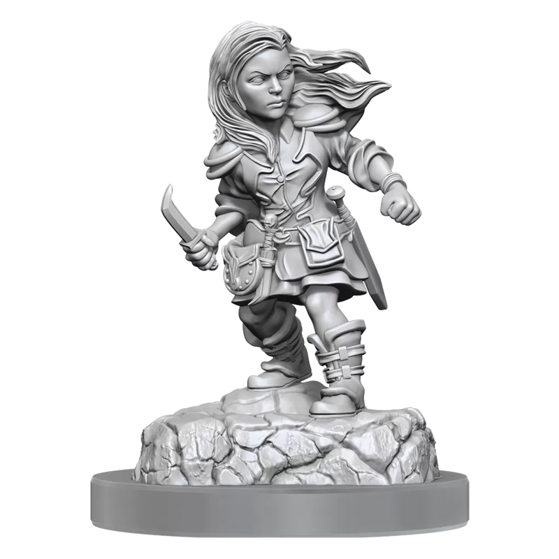 D&D Nolzurs Marvelous Miniatures Halfling Rogue Female