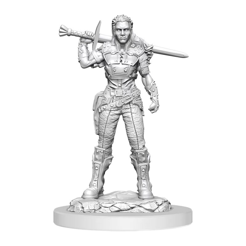 D&D Nolzurs Marvelous Miniatures Orc Fighter Female