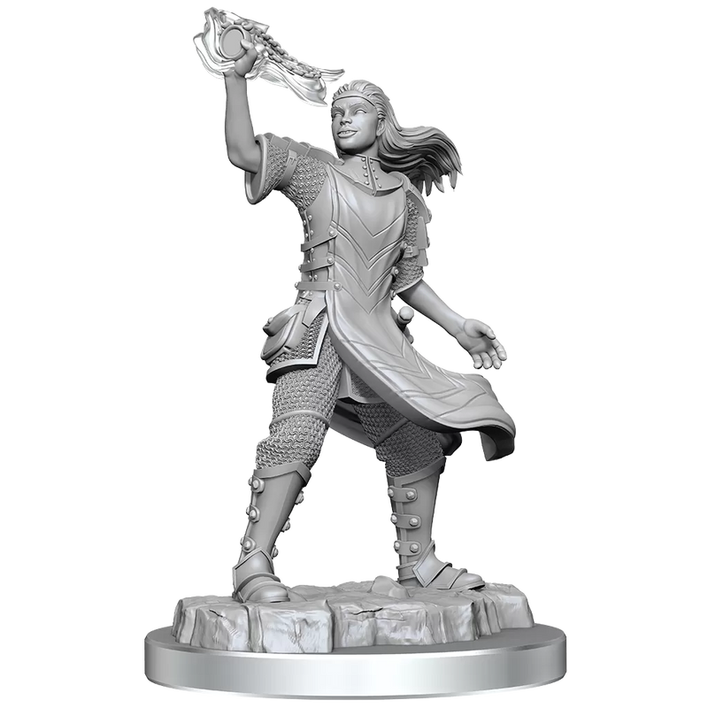 D&D Nolzurs Marvelous Unpainted Miniatures Aasimar Cleric Female