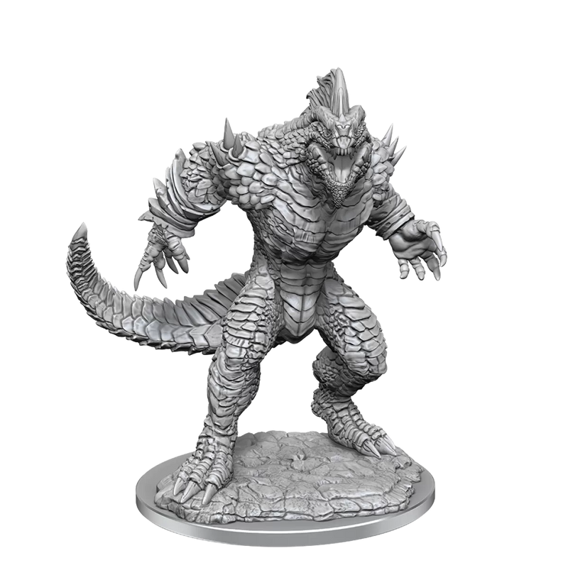 D&D Nolzurs Marvelous Unpainted Miniatures Lizardfolk Render