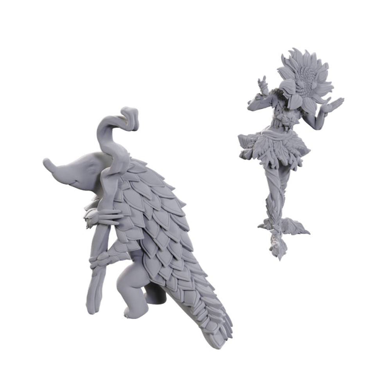 D&D Miniatures: Sunflower Leshy and Fruit Leshy