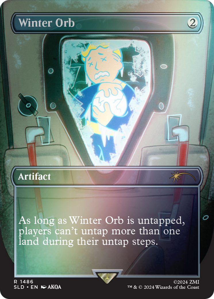 Winter Orb (SLD-1486) - Secret Lair Drop (Borderless) Foil
