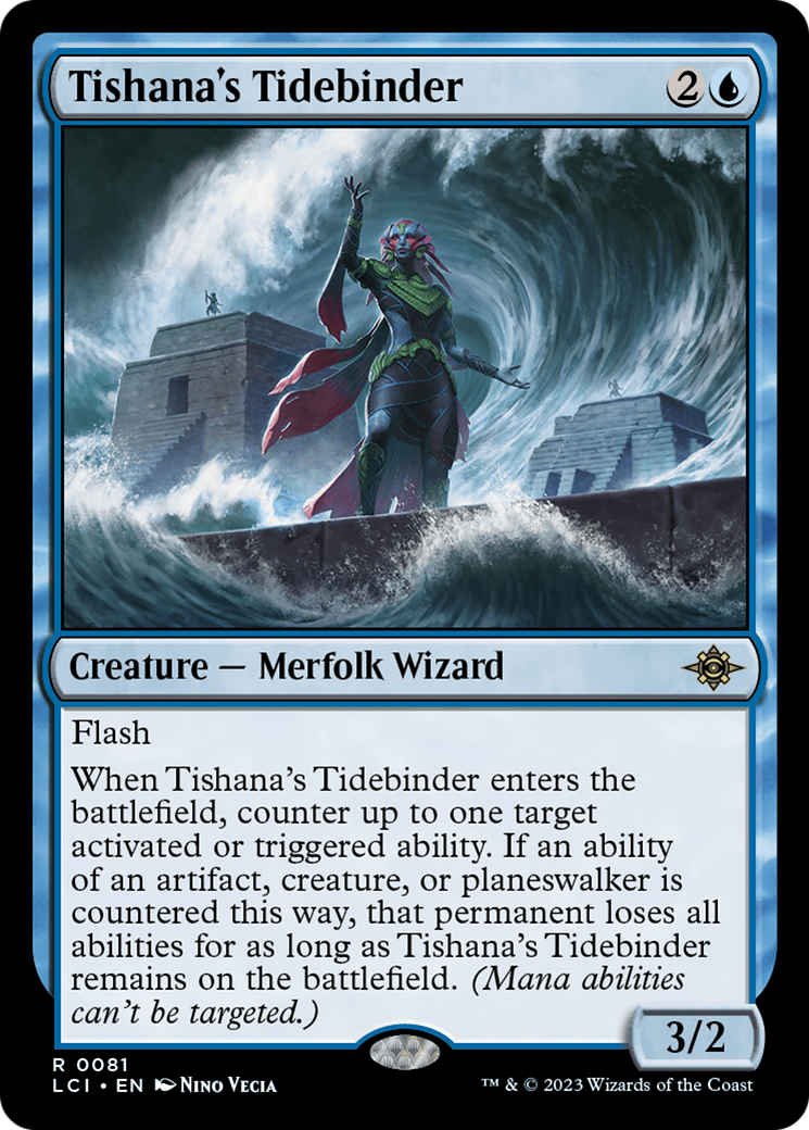 Tishana's Tidebinder (LCI-081) - The Lost Caverns of Ixalan Foil