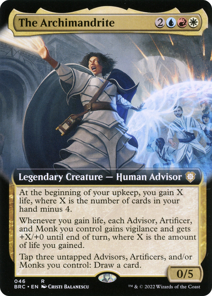The Archimandrite (BRC-046) - The Brothers' War Commander: (Extended Art) Foil