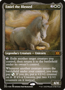 Emiel the Blessed (2X2-417) - Double Masters 2022 Etched Foil