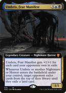 Umbris, Fear Manifest (VOC-076) - Crimson Vow Commander: (Extended Art)