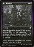 No Way Out (DBL-116) - Innistrad: Double Feature Foil
