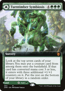 Turntimber Symbiosis // Turntimber, Serpentine Wood (ZNR-364) - Zendikar Rising: (Extended Art) Foil