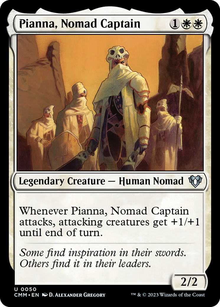 Pianna, Nomad Captain (CMM-050) - Commander Masters