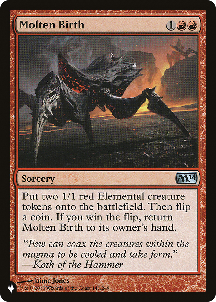 Molten Birth (LIST-147/249) - The List
