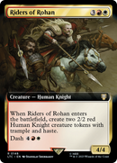 Riders of Rohan (LTC-148) - Tales of Middle-earth Commander: (Extended Art) Foil
