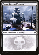Snow-Covered Swamp (KHM-281) - Kaldheim: (snow) Foil