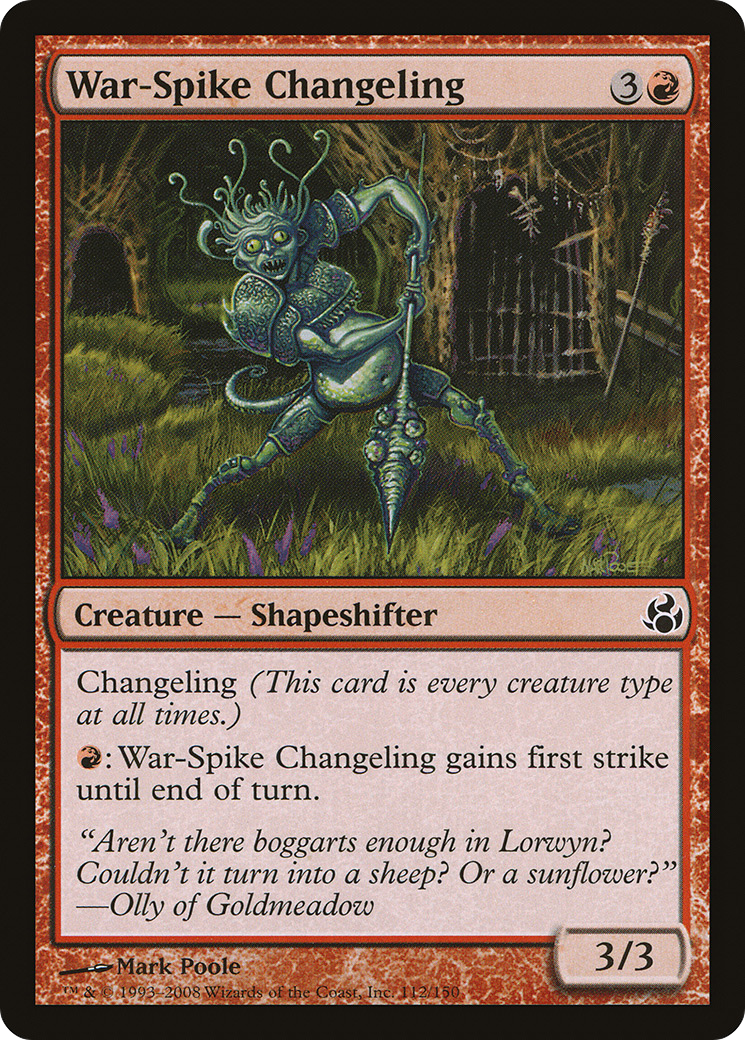 War-Spike Changeling (MOR-112) - Morningtide