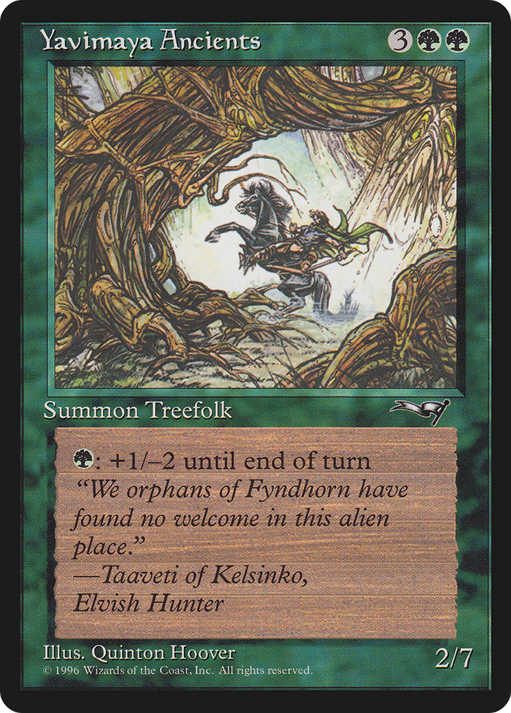 Yavimaya Ancients (ALL-092) - Alliances