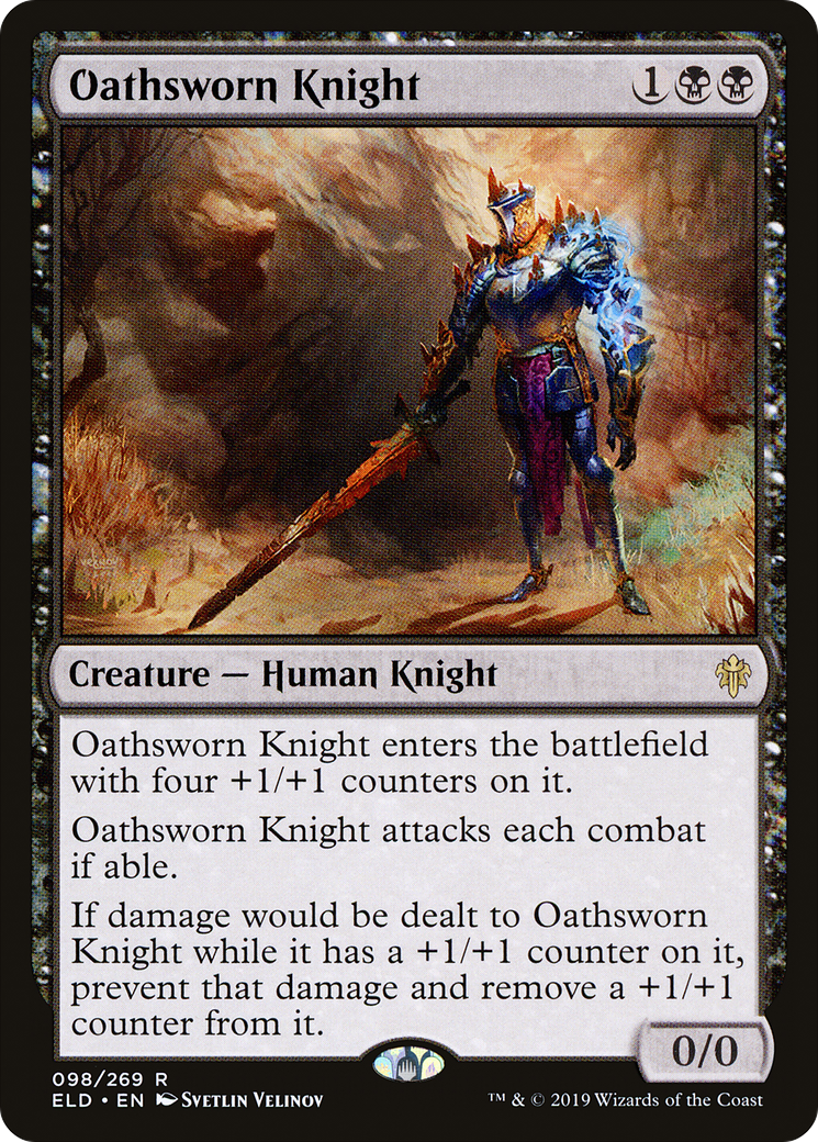 Oathsworn Knight (ELD-098) - Throne of Eldraine