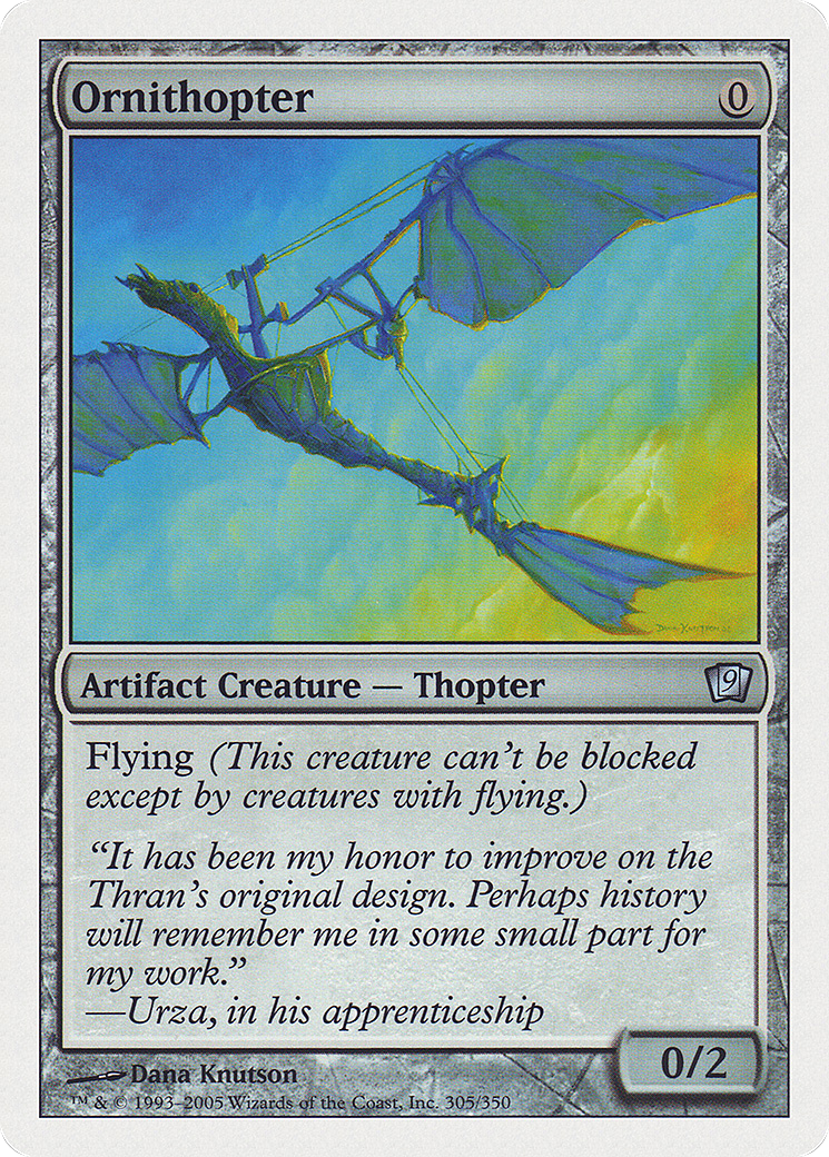 Ornithopter (9ED-305) - Ninth Edition