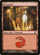 Mountain (10E-379) - Tenth Edition Foil