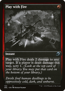 Play with Fire (DBL-154) - Innistrad: Double Feature Foil