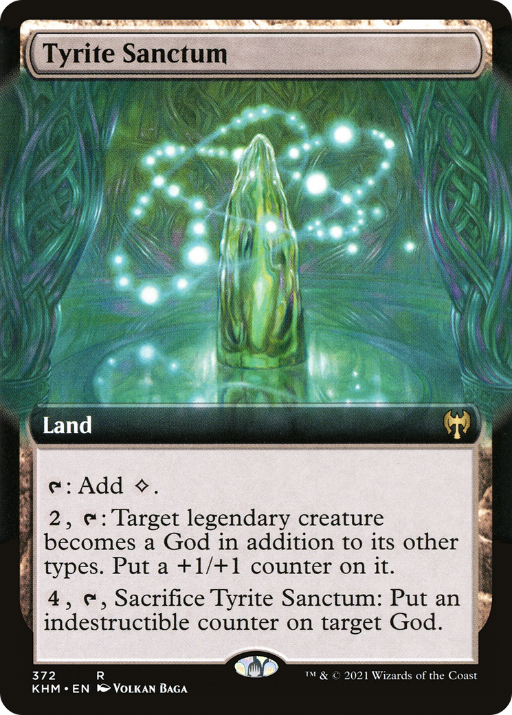 Tyrite Sanctum (KHM-372) - Kaldheim: (Extended Art)