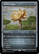 Gilded Lotus (CMM-605) - Commander Masters Etched Foil