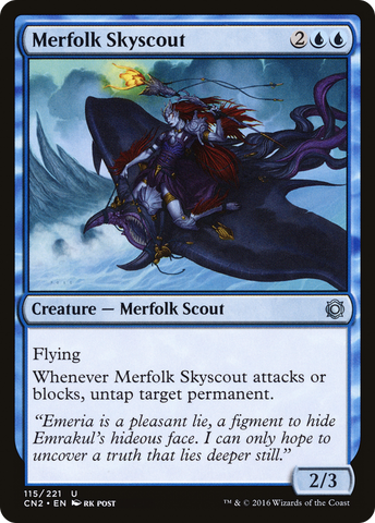 Merfolk Skyscout (CN2-115) - Conspiracy: Take the Crown