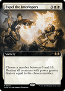 Expel the Interlopers (WOE-324) - Wilds of Eldraine: (Extended Art) Foil
