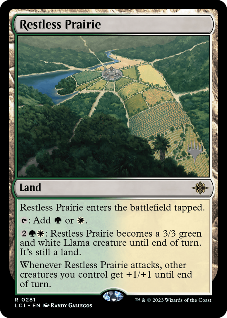 Restless Prairie (PPLCI-281) - The Lost Caverns of Ixalan Promos