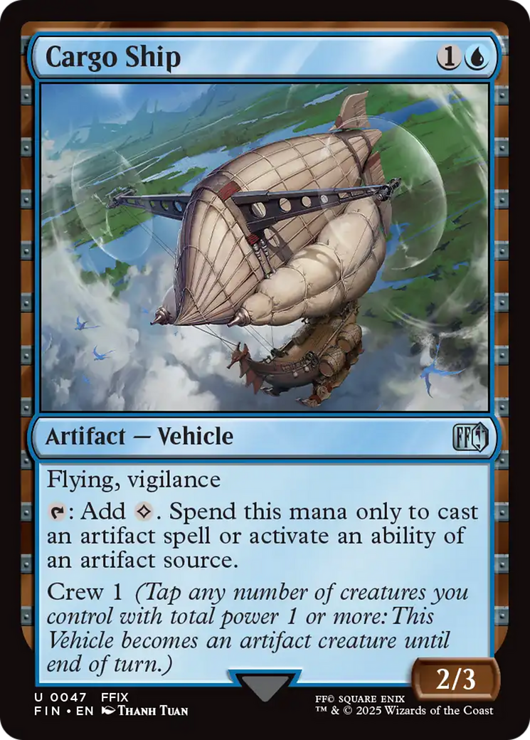 Cargo Ship (FIN-047) - FINAL FANTASY