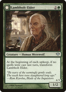 Lambholt Elder // Silverpelt Werewolf (DKA-122) - Dark Ascension: (Double Faced Transform) Foil