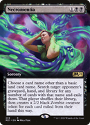 Necromentia (M21-359) - Core Set 2021: (Extended Art) Foil
