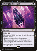 Inscription of Ruin (ZNR-108) - Zendikar Rising