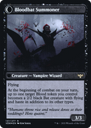 Voldaren Bloodcaster // Bloodbat Summoner (PRE-137S) - Innistrad: Crimson Vow Promos: (Double Faced Transform) Foil