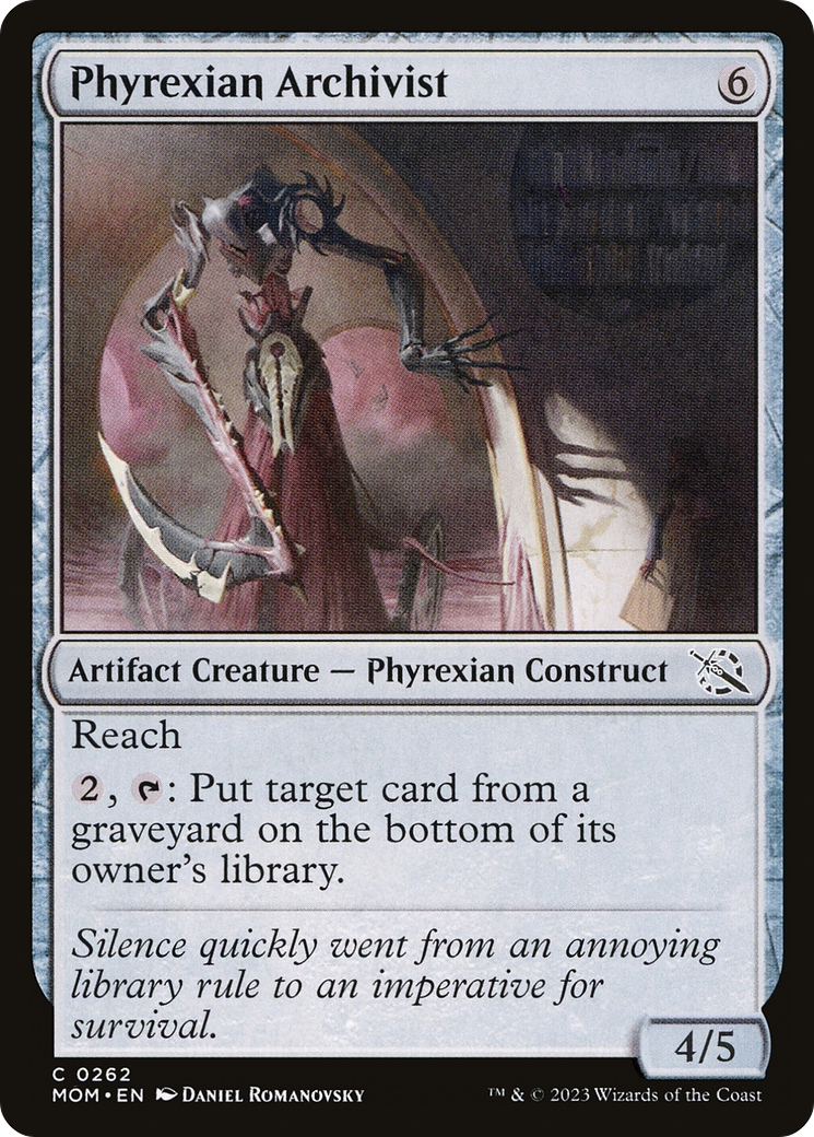Phyrexian Archivist (MOM-262) - March of the Machine