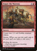 Empty the Warrens (DMR-118) - Dominaria Remastered Foil
