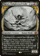 Narset, Enlightened Exile (MAT-088) - March of the Machine: The Aftermath: (Showcase) Foil